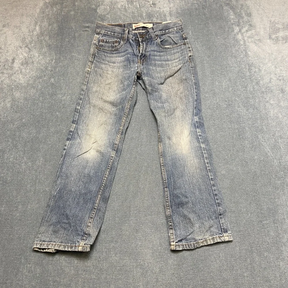 Vintage Levi's 505 Regular Fit Jeans Boys 10 Blue Denim Cotton Straight Trendy